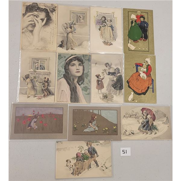 M.M. Vienne Postcards 12