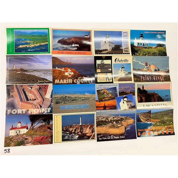 Box of Lighthouse Postcards 600+