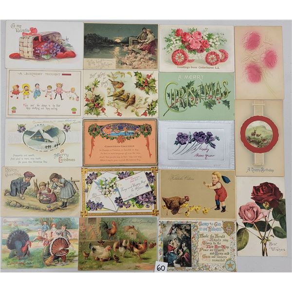 General Greeting Postcards Approx. 380