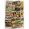 Image 1 : Colorful Linens - Advertising & More Approx. 75 Postcards