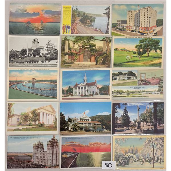 Box of USA Sorted States Approx. 300 Postcards
