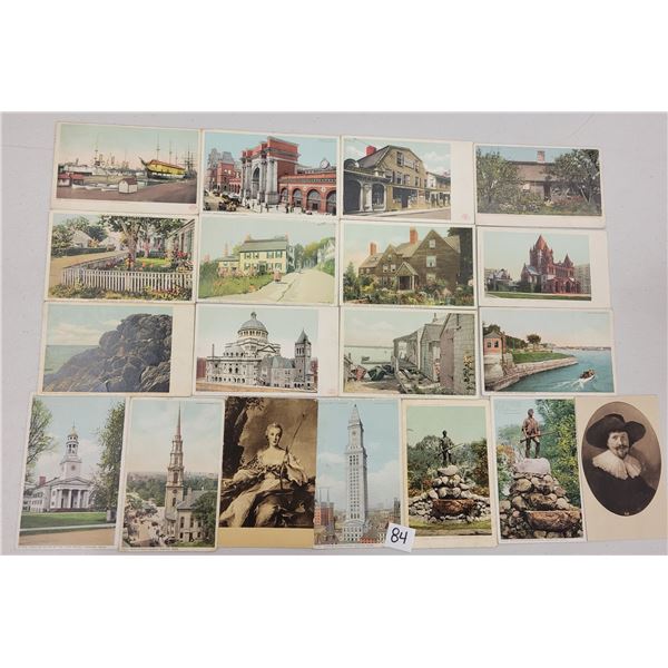 Massachusetts Detroit Publishing Postcards Approx. 235