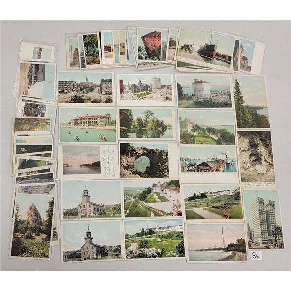 Michigan Detroit Publishing Postcards Approx. 65