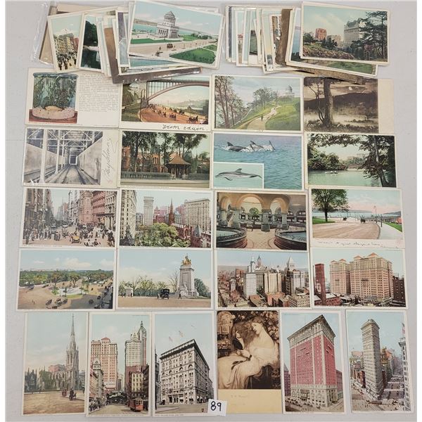 New York City Detroit Publishing Postcards Approx. 65