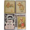 Image 3 : Ephemera Trade Cards 60+ Postcards