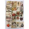 Image 1 : Holiday Greeting Group of Approx. 70 Postcards