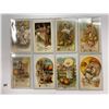 Image 1 : Winsch Publishing Thanksgiving Ladies Holiday Greeting Postcards 8