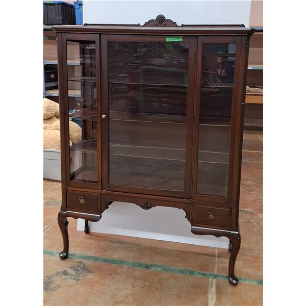 *Antique Queen Anne Style Cabinet