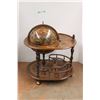 Image 1 : *Vintage Globe Bar Cart 39'' x 33'' x 24 - Some Damage