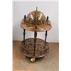 Image 8 : *Vintage Globe Bar Cart 39'' x 33'' x 24 - Some Damage