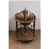 Image 9 : *Vintage Globe Bar Cart 39'' x 33'' x 24 - Some Damage