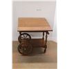 Image 1 : *Solid Wood Tea Wagon 28'' T x 28'' L x 35'' W