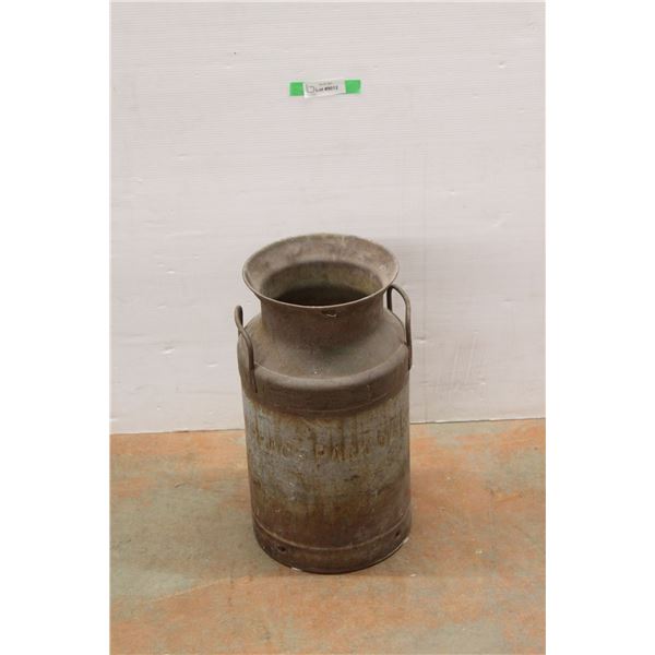 *Vintage Terrace Park Dairies Milk Can 19'' - Has a Hole at the Bottom