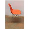 Image 4 : *Eames Orange Eiffel Chair - 31'' x 21'' x 18''