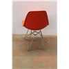 Image 5 : *Eames Orange Eiffel Chair - 31'' x 21'' x 18''