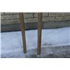 Image 3 : *(2) Wooden Sulky Wagon Shafts 139'' Long
