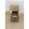 Image 4 : *Antique Wicker Baby Doll Stroller 27'' x 24'' x 13''