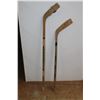 Image 6 : Vintage Sherbrook Rocket & Vic Wooden Hockey Sticks, Hockey Tape and Hockey Puck - Sealed