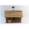 Image 2 : Solar Powered Wooden Bird House 11'' x 18'' x 11''