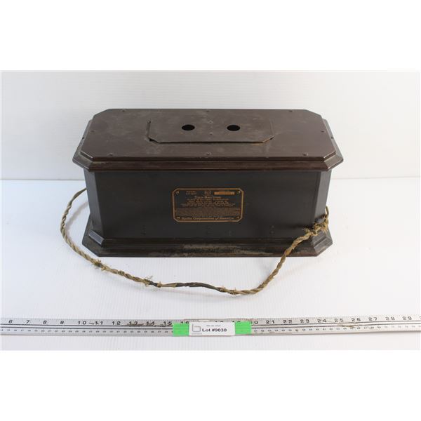 Antique Duo Rectron Plate B Battery Eliminator - As Is