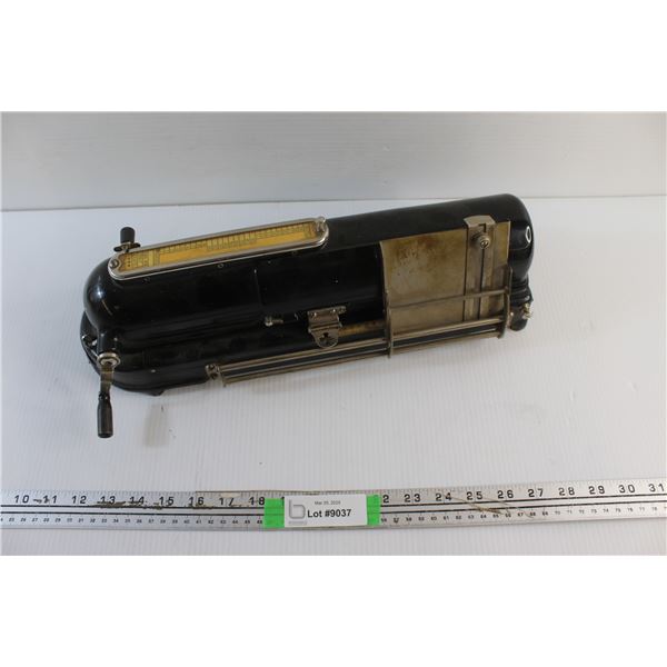 Antique Mechanical Time Clock/Payroll Calculator