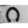 Image 6 : Riding Spurs, Horse Shoe and Grooming Brush