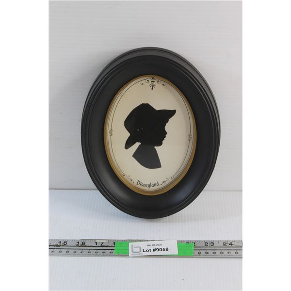 Framed Disneyland Wall Hanging Decoration 10'' x 8''