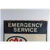 Image 3 : # CAA/AAA Emergency Service Double Sided Sign 24'' x 24''