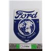 Image 1 : Ford Agence Service Enamel Sign 8'' x 6''