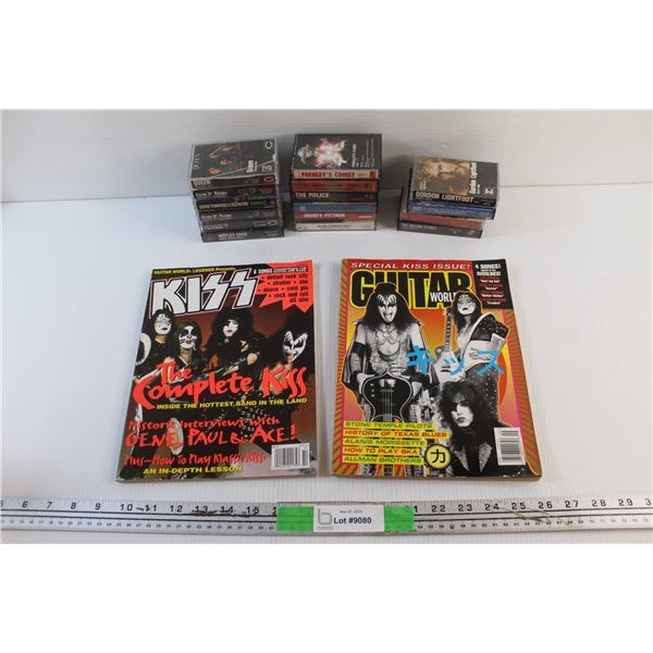 (16) Audio Cassettes - Guns N' Roses, The Rolling Stones & Deep Purple in Rock and (2) The Complete 