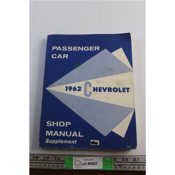 1962 Chevrolet Passenger Car Shop Manual