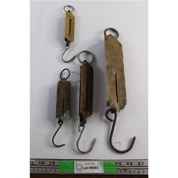 (4) Antique Family Scales