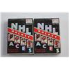 Image 2 : (2) Bicycle 1996 - 97 Collection NHL Hockey Playing Cards Packs - Sealed