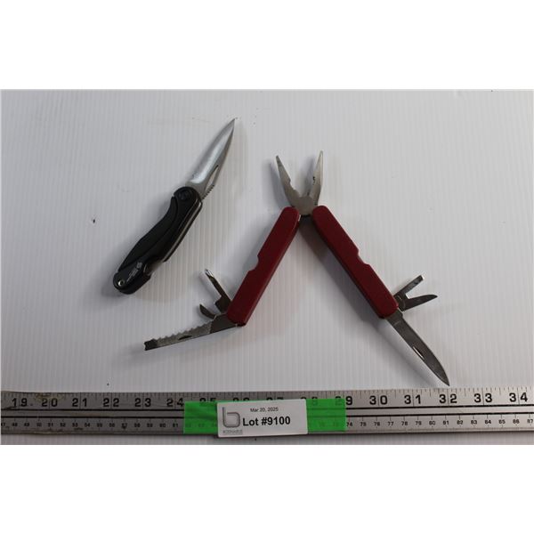 Folding Knife and Multi Tool/Pliers