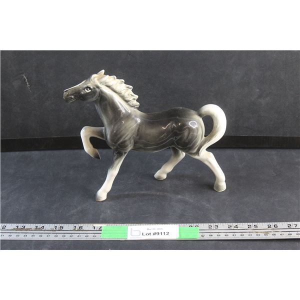 Porcelain Running Horse Statue