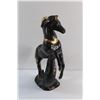Image 3 : Porcelain Standing Horse Statue - 14''