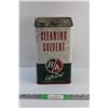 Image 1 : Vintage Cleaning Solvent Tin 11'' x 6'' x 4''