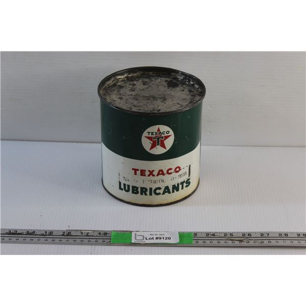 Texaco Lubricant Tin 6'' x 6''