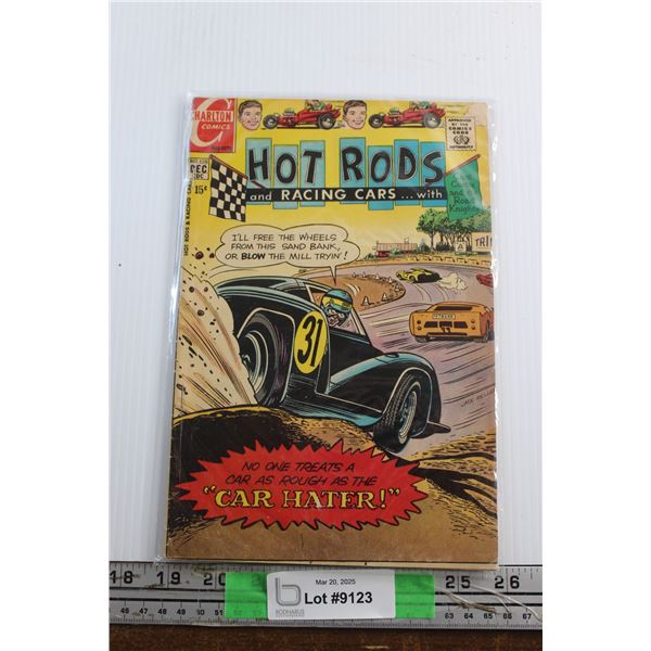 Hot Rods and Racing Cars Charlton Comic Book