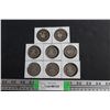 Image 1 : (8) Vintage Edmonton Klondike Days Dollar Coins