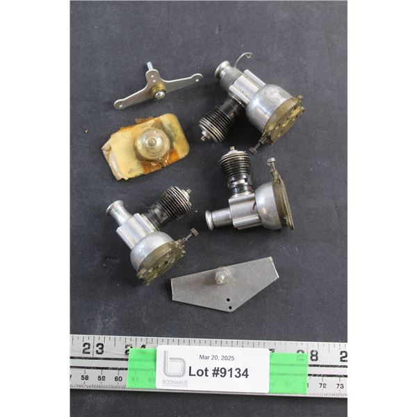 Model Air Plane Engines and Parts - As Is
