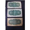 Image 5 : (4) 1967 Centennial Canadian Dollar Bills with dates, (2) 900 Boville signed 25 cent Shinplasters an