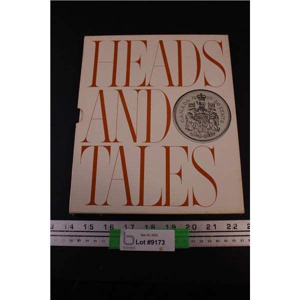 1968 Heads and Tails Souvenir Booklet with 1968 Uncirculated coin set