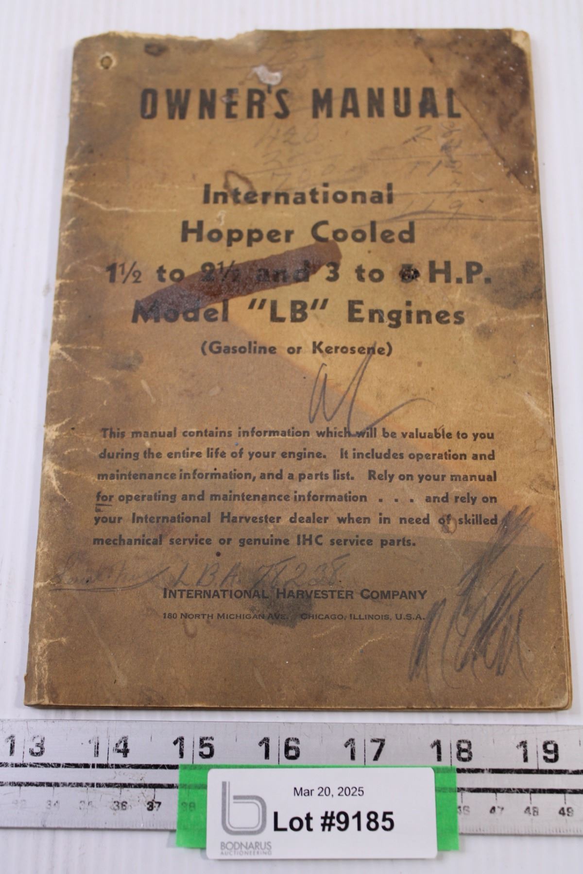 IH Hopper Cooled 1 1/2 to 3 HSPR Model