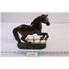 Image 1 : Cast Iron Painted Horse Door Stop (9x9x3")