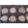 Image 5 : (19) Canadian King George 10 cent pieces 1938-1952