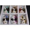 Image 2 : 18 Small Theatrical Masks (3 1/2 x 2 1/2 x 1") Appears to be Chalkware