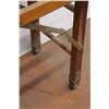 Image 4 : *Beatty Bros. Ltd. Fergus Canada Wooden Fold Up Bench on Castors (42x22x16")