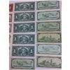 Image 7 : ^Lot of Small Denomination Canadian Currency