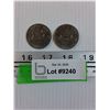 Image 1 : 1976 Canadian Nickel Dollars (x2)